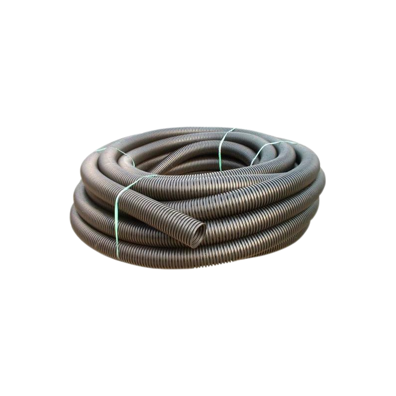 Труба дренажная Гринлайн с перфорацией Ø110 /94,8 мм бухта 50 м FD-Plast Черный