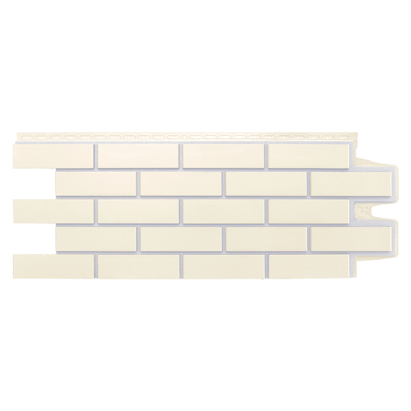 Фасадная панель Grand Line Design Клинкерный кирпич Молочный шов 7006