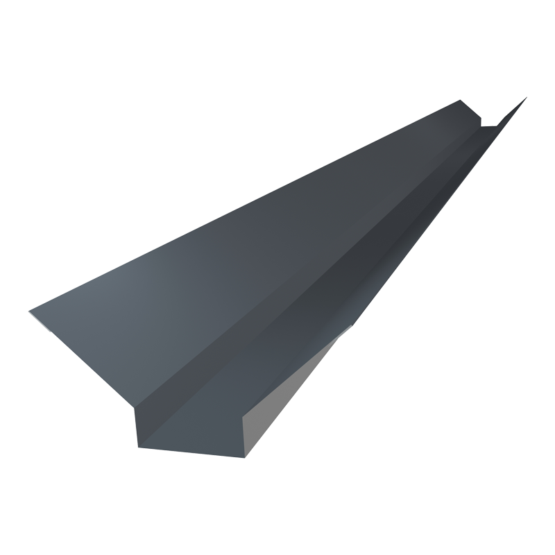 Накладка ендовы Scandinavia PE 0,5 мм RR23 2000 мм