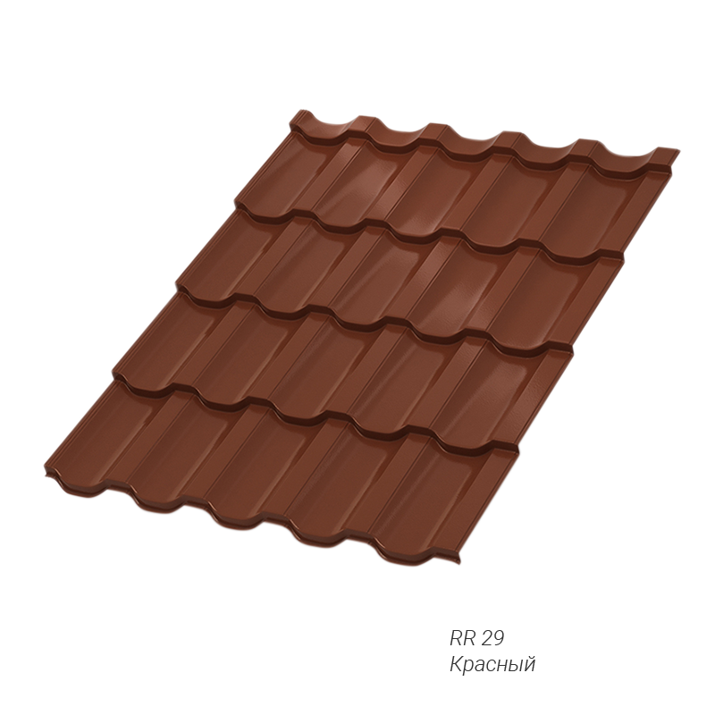 Металлочерепица Металл Профиль Трамонтана 0,5 мм покрытие PURETAN® заказной цвет