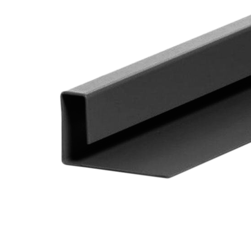 Конечный профиль Cedral Lap C50 Темный минерал 45x26x10x17 мм 3000 мм