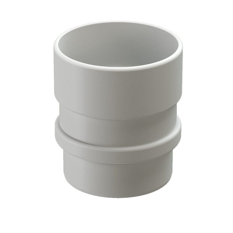 Муфта трубы соединительная Docke LUX D100 Пломбир RAL9003