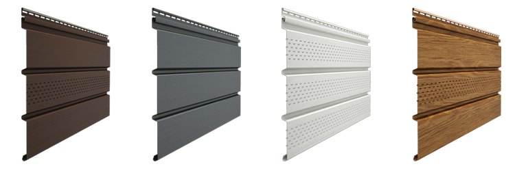 софиты для карнизов с перфорацией и сплошные